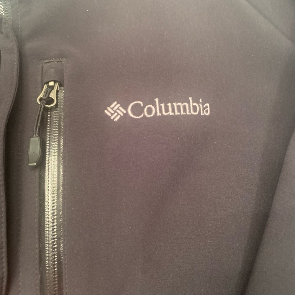 Columbia soft shell Mens black Jacket size XL - Picture 6 of 7